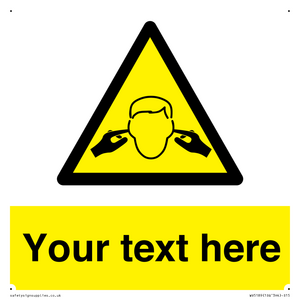 Custom Noise Hazard Sign